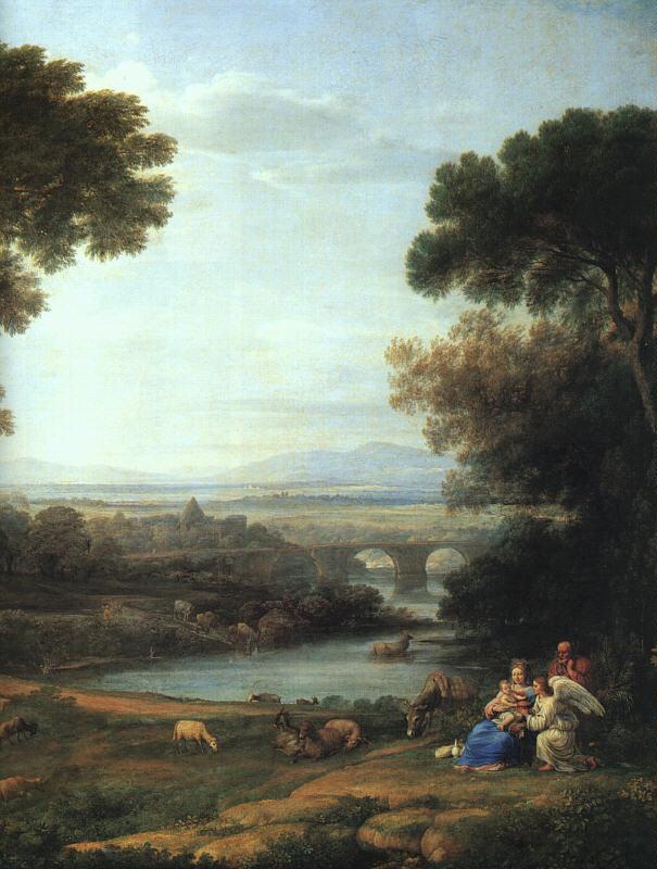 Claude Lorrain The Rest on the Flight into Egypt Germany oil painting art